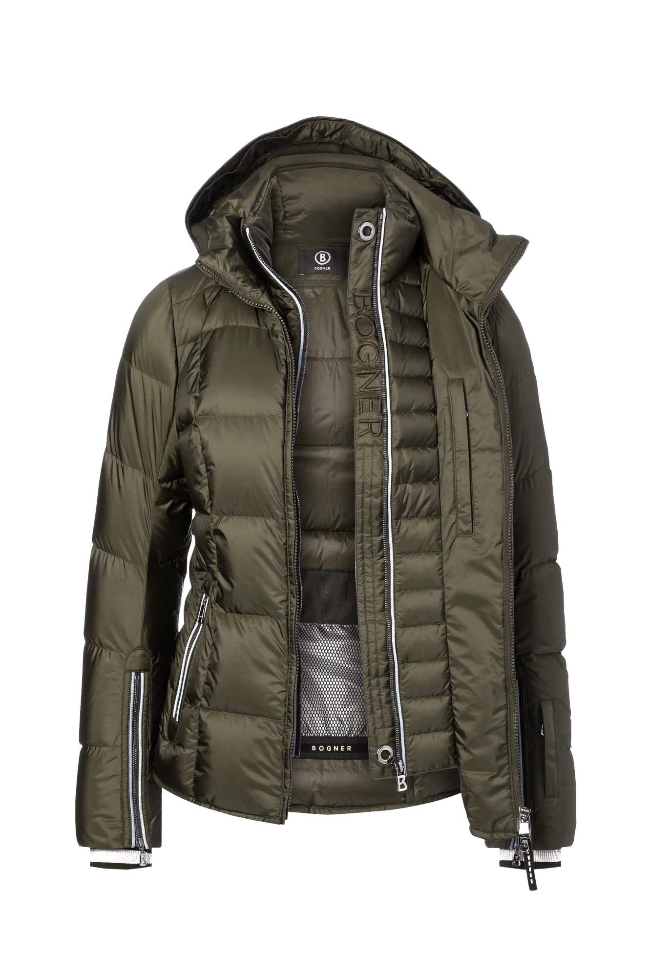 Bogner Sport Ladies Sanne-D Grün, Damen Daunen Freizeitjacke